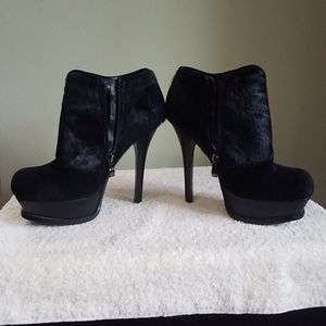 Chinese Laundry Elise Calf Hair High Heel Boot 8M